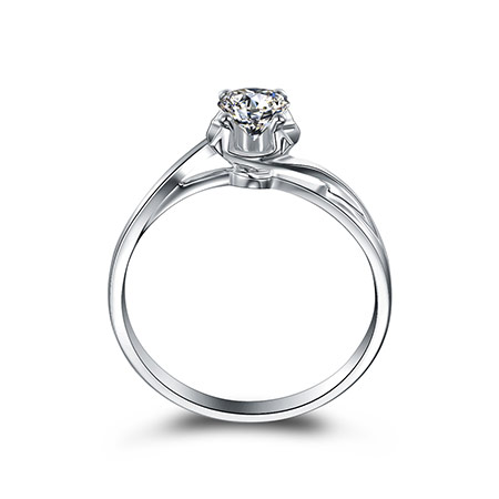 周六福求婚钻石戒指