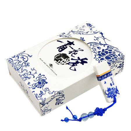 青花瓷中国传统风格创意U盘