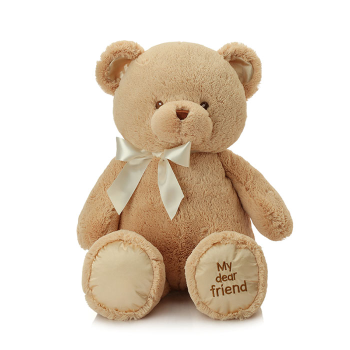 适合送给女生和小孩的可爱礼物毛绒玩具领结泰迪熊公仔玩偶