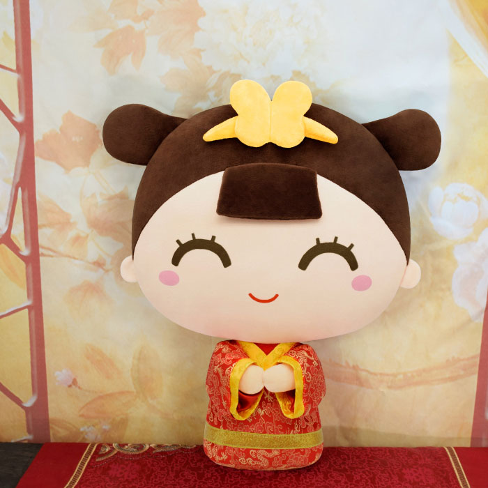中国传统婚庆娃娃压床娃娃一对新婚礼物结婚玩偶公仔