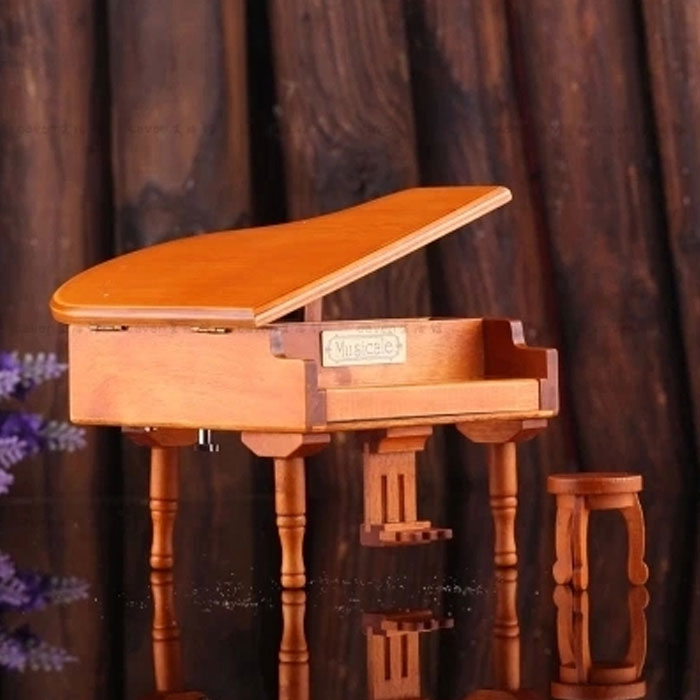 木质复古留声机音乐盒天空之城八音盒男友女友女生创意生日礼物