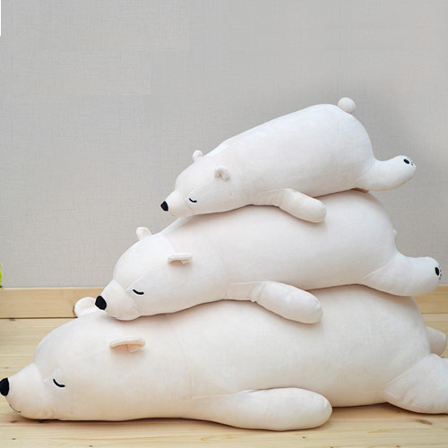 北极熊毛绒玩具趴趴熊公仔睡觉抱枕玩偶女生生日礼物