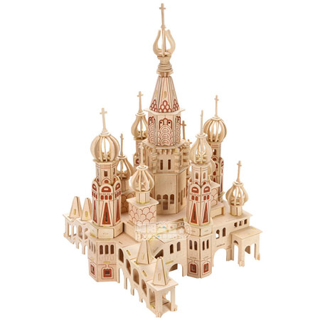 3D立体城堡拼图