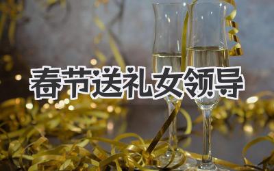 春节送礼女领导