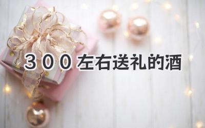 300左右送礼的酒