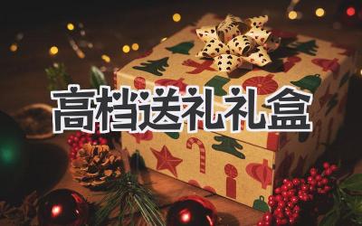 高档送礼礼盒