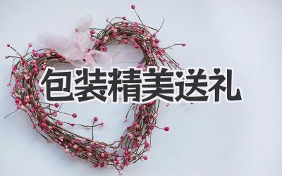 包装精美送礼