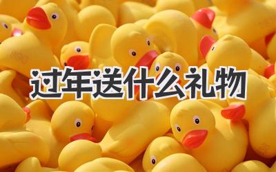 过年送什么礼物