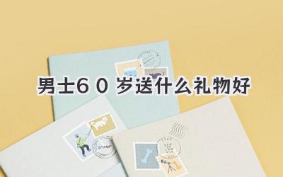 男士60岁送什么礼物好