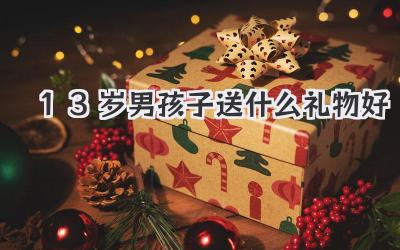 13岁男孩子送什么礼物好