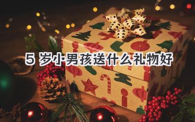 5岁小男孩送什么礼物好