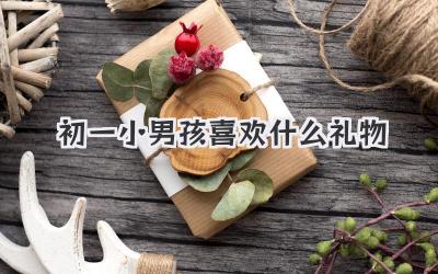 初一小男孩喜欢什么礼物