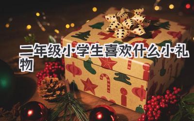 二年级小学生喜欢什么小礼物