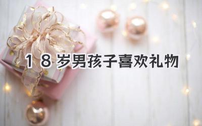 18岁男孩子喜欢礼物