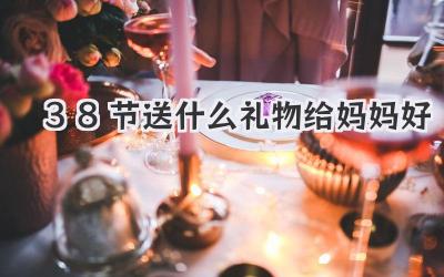 38节送什么礼物给妈妈好