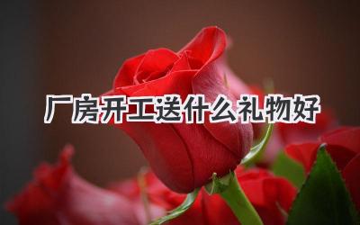 厂房开工送什么礼物好