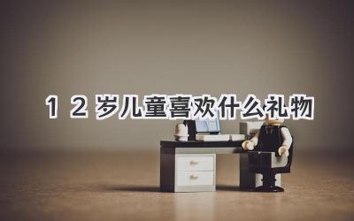 12岁儿童喜欢什么礼物