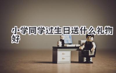 小学同学过生日送什么礼物好