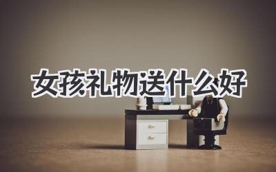 女孩礼物送什么好