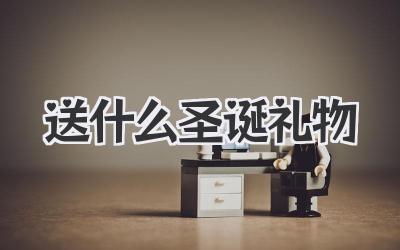 送什么圣诞礼物