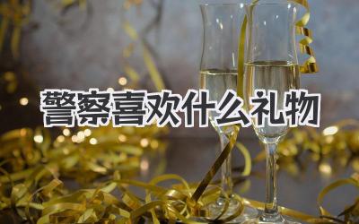 警察喜欢什么礼物