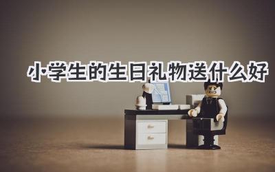 小学生的生日礼物送什么好