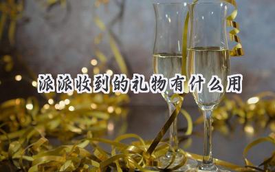 派派收到的礼物有什么用