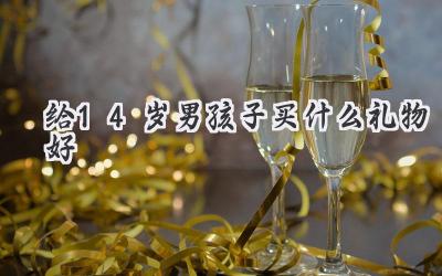 给14岁男孩子买什么礼物好