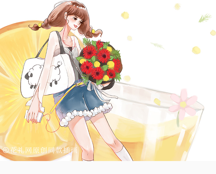 十二星座小秘密及十二星座鲜花同款插画新鲜出炉！