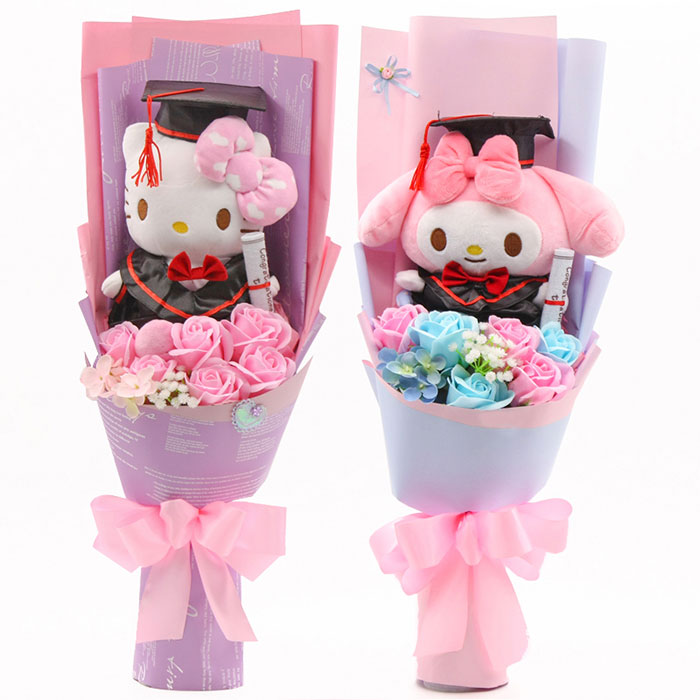 Hello kitty公仔花束