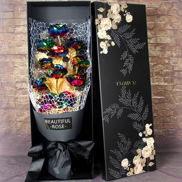 金箔玫瑰花花束