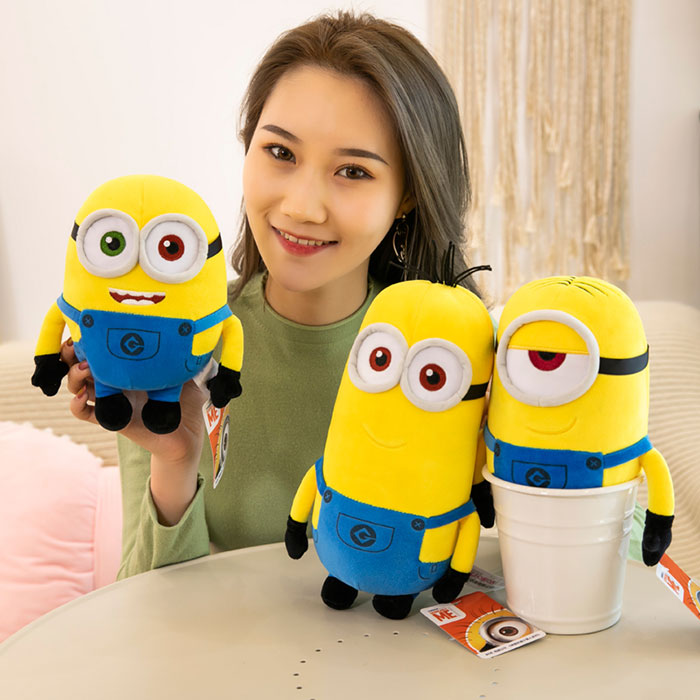 神偷奶爸小黄人公仔儿童毛绒玩具抱枕玩偶女生生日礼物