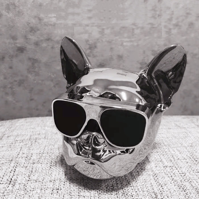 斗牛犬狗头音响
