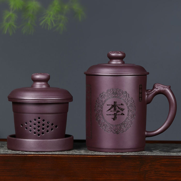 百家姓姓氏紫砂杯