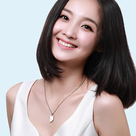 可翻盖姓名项链