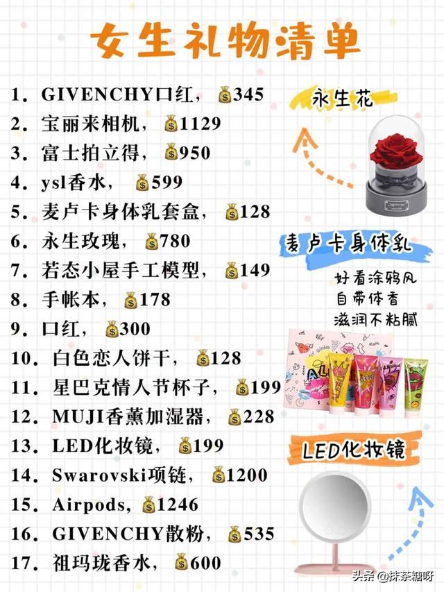 情侣之间的小东西买什么最好，又能体现爱意？