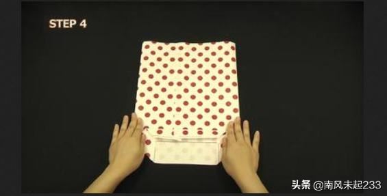 回答怎么折迷你包装袋?