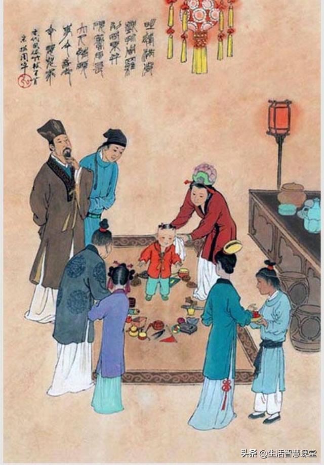 婴儿周岁时抓周的仪式和具体该准备哪些东西？