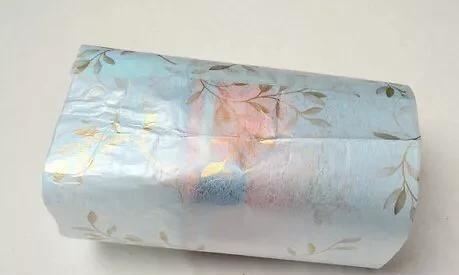 如何包装圆柱体的礼物？