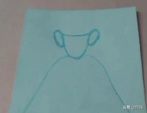 简笔画公主晚礼服怎么画？